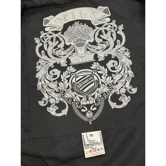 Nils Ski Vest Womens Size 12 Cherry Red Quilted Nylon Apres Vintage Full Zip - Picture 5 of 7